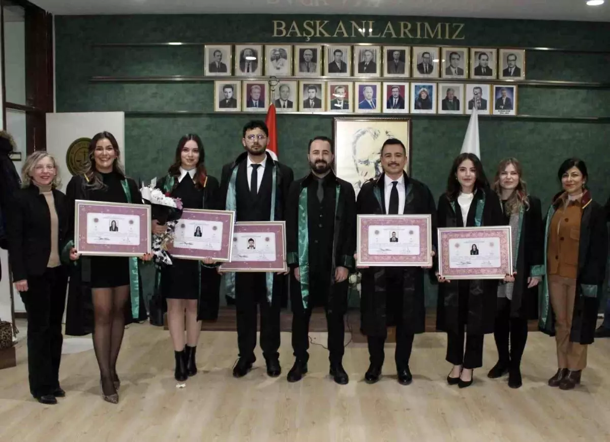 Kütahya’da 5 Stajyer Avukata Ruhsat
