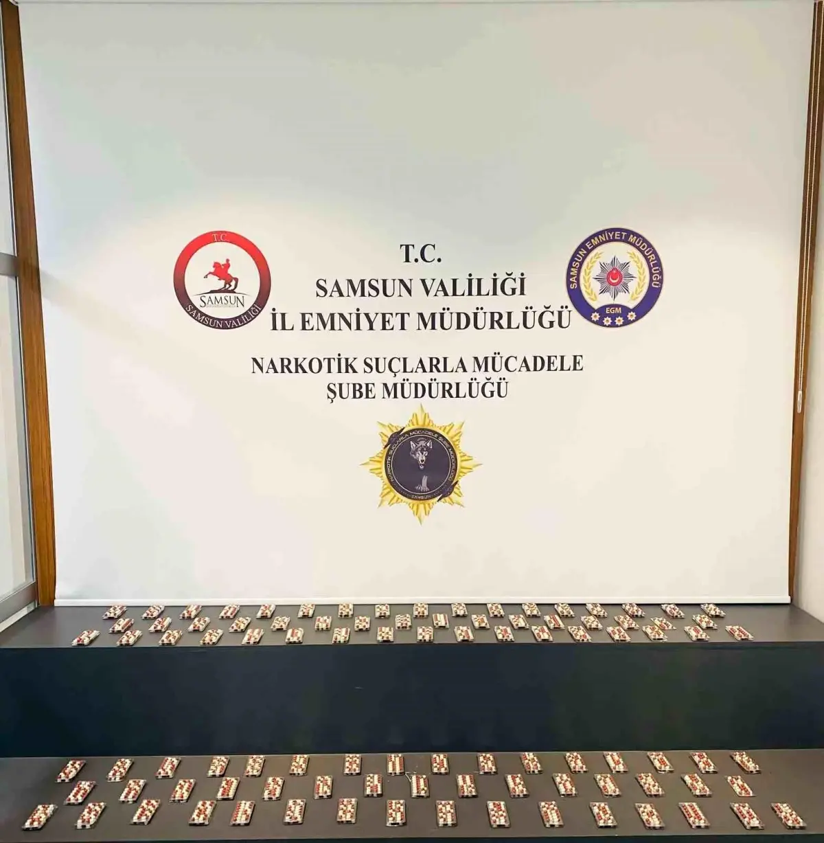 Samsun’da Sentetik Ecza Operasyonu