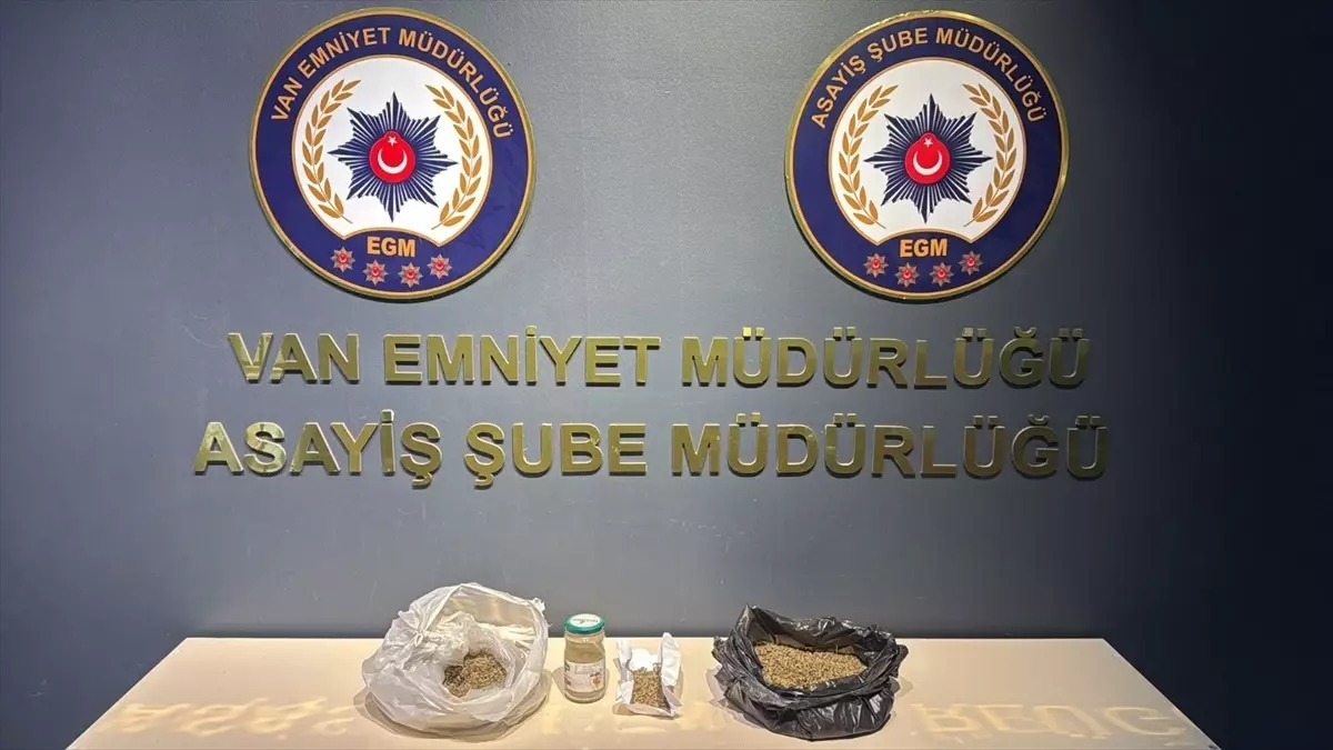 Van’da Uyuşturucu Operasyonu: 50 Şüpheli