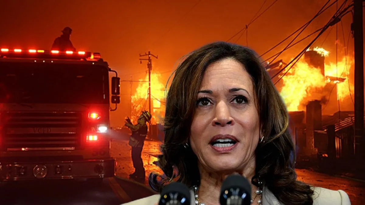ABD’den ölüm haberleri geldi! California yanıyor: Kamala Harris’in evi için tahliye emri!