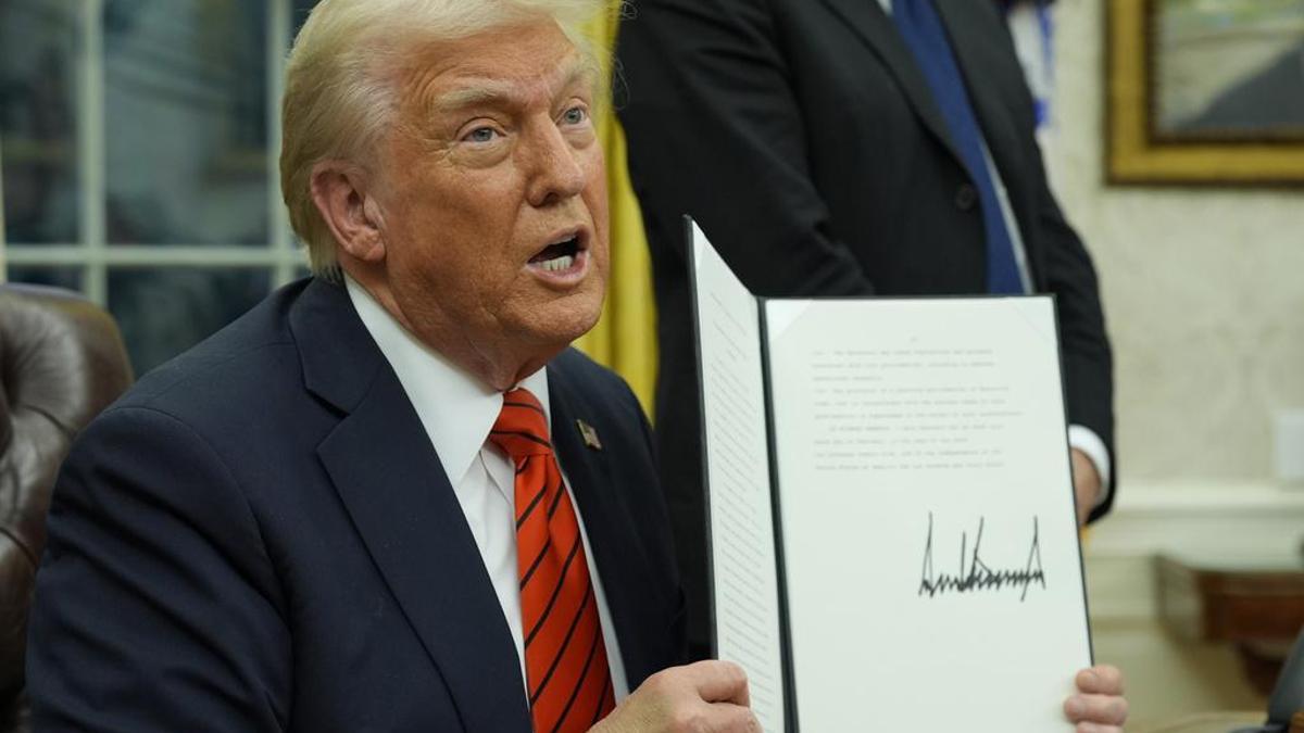 Ticaret savaşında yeni perde: Trump ‘karşılıklı tarife’ dedi, imzayı attı! AB ve BRICS’e mesaj…